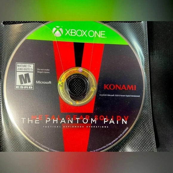 Metal  Gear Solid 5 The Phantom Pain - Xbox One 🐕 🪖🤕 - Picture 1 of 2